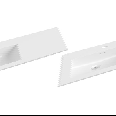 Mexen Otis countertop inset sink left 91 x 46.5 cm, white gloss - 25189000L