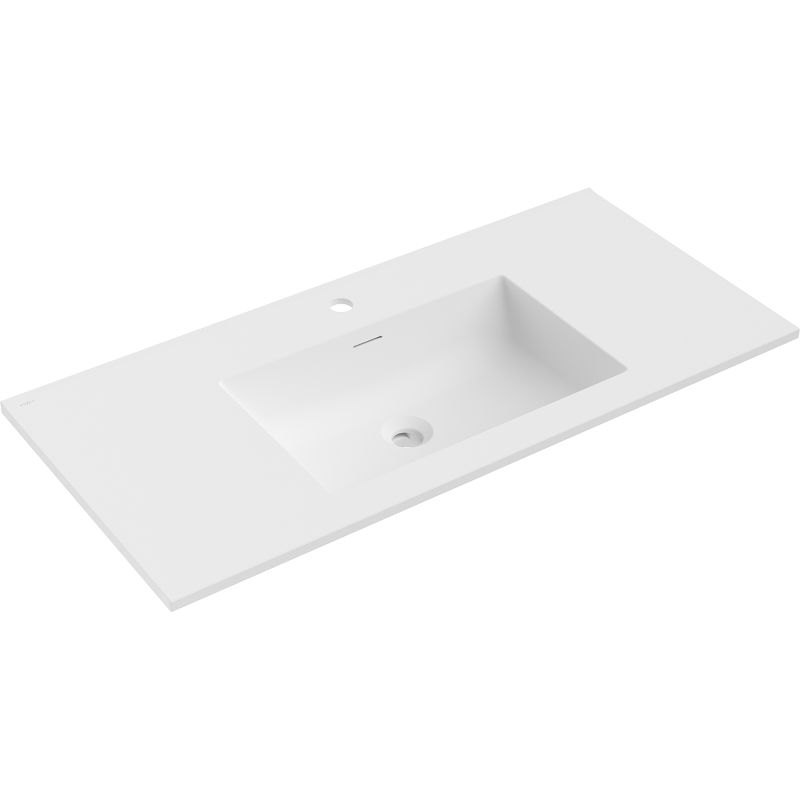 Mexen Otis countertop sink 101 x 46.5 cm, white matte - 25181001