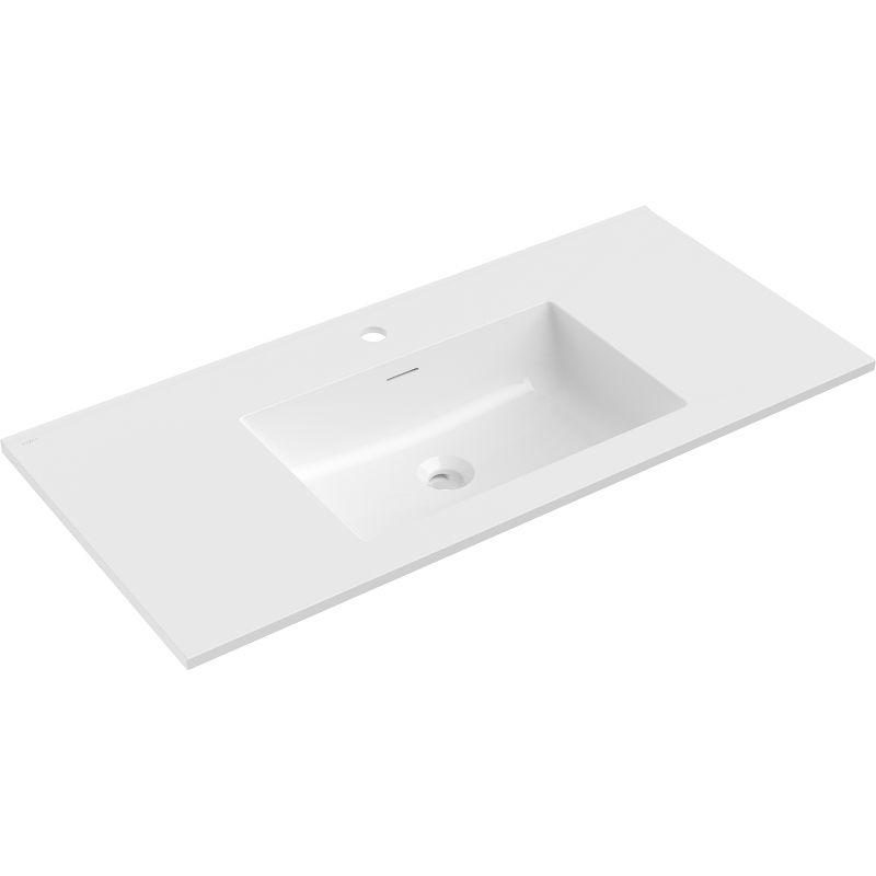 Mexen Otis countertop sink 101 x 46.5 cm, white gloss - 25181000