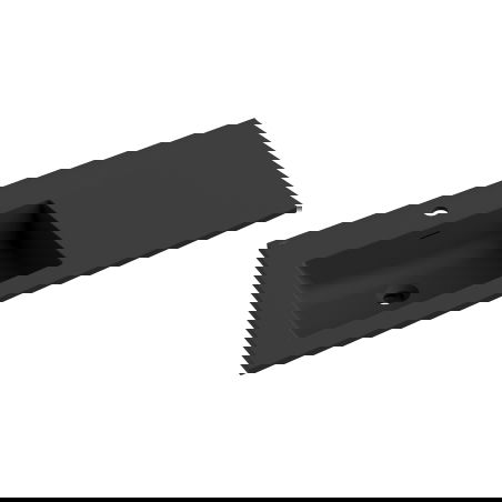 Mexen Otis sink embedded in left countertop 101 x 46.5 cm, black matte - 25181071L