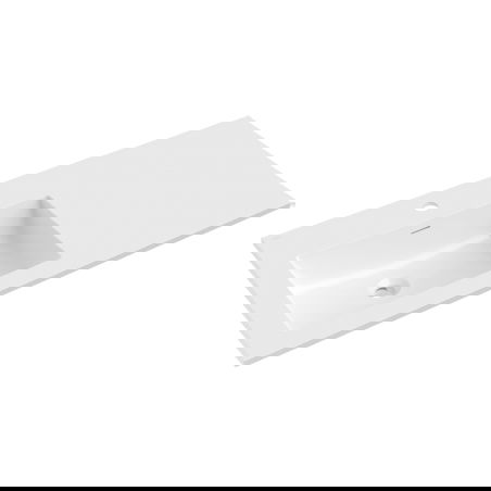Mexen Otis built-in countertop sink left 101 x 46.5 cm, gloss white - 25181000L