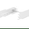 Mexen Otis right countertop sink 101 x 46.5 cm, white matte - 25181001P