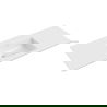 Mexen Otis countertop washbasin 121 x 46.5 cm, white gloss - 25181200