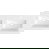 Mexen Otis double countertop basin 121 x 46.5 cm, white gloss - 25181200D