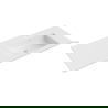 Mexen Otis countertop sink right 121 x 46.5 cm, white matte - 25181201P