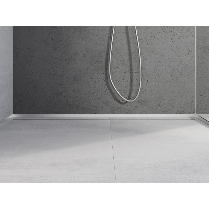 Mexen Line-B front shower tray strip 180 cm, inox - 181003180U
