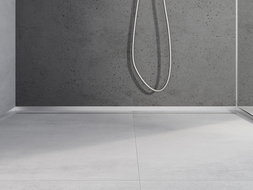 Mexen Line-B 180 cm front shower tray strip, inox - 181003180U