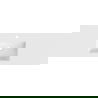 Mexen Otis countertop washbasin 141 x 46.5 cm, matte white - 25181401