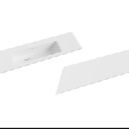 Mexen Otis basin right side-mounted 141 x 46.5 cm, matte white - 25181401P