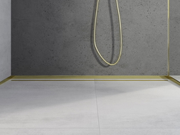 Mexen Line-B frontal shower strip 180 cm, gold - 185003180U