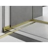 Mexen Line-B frontal shower strip 180 cm, gold - 185003180U
