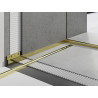 Mexen Line-B frontal shower tray strip 180 cm, gold - 185003180U