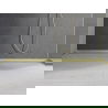 Mexen Line-B Front Shower Trim 130 cm, Brushed Gold - 185503130U