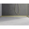 Mexen Line-B front shower strip 180 cm, brushed gold - 185503180U