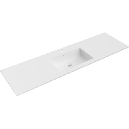 Mexen Otis counter sink 161 x 46.5 cm, white matte - 25181601