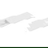 Mexen Otis countertop sink left 161 x 46.5 cm, white gloss - 25181600L