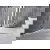 Mexen Line-B drainage strip for glass 120 cm right, inox - 181004120R