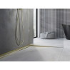 Mexen Line-B sloping strip for glass 120 cm right, gold - 185004120R