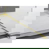 Mexen Line-B drainage strip for glass 180 cm right, gold - 185004180R