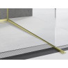 Mexen Line-B sloping strip for glass 120 cm right, gold brushed - 185504120R