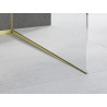 Mexen Line-B sloping strip for glass 120 cm right, gold brushed - 185504120R