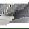 Mexen Line-B glass slope trim 120 cm right, brushed gold - 185504120R