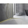 Mexen Line-B sloping strip for glass 120 cm right, gold brushed - 185504120R