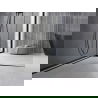 Mexen Line-B slope strip for glass 120 cm right, black - 187004120R