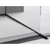 Mexen Line-B drip edge strip for glass 120 cm right, black - 187004120R