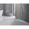 Mexen Line-B tapered trim for glass 120 cm left, inox - 181004120L