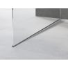 Mexen Line-B tapered trim for glass 120 cm left, inox - 181004120L
