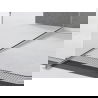 Mexen Line-B gradient strip for glass 120 cm left, inox - 181004120L