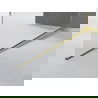Mexen Line-B incline trim for glass 180 cm left, gold - 185004180L