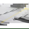 Mexen Line-B incline trim for glass 180 cm left, gold - 185004180L