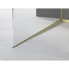 Mexen Line-B gradient strip for glass 120 cm left, brushed gold - 185504120L