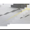 Mexen Line-B draining strip for glass 180 cm left, brushed gold - 185504180L