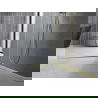 Mexen Line-B draining strip for glass 180 cm left, brushed gold - 185504180L