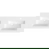 Mexen Otis double countertop washbasin 141 x 46.5 cm, white gloss - 25181400D
