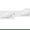 Mexen Otis double countertop washbasin 161 x 46.5 cm, matte white - 25181601D