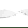 Mexen slow-closing slim toilet seat, duroplast, white gloss - 39224000