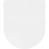 Mexen Slim Slow-Close Toilet Seat, Duroplast, White Gloss - 39224000