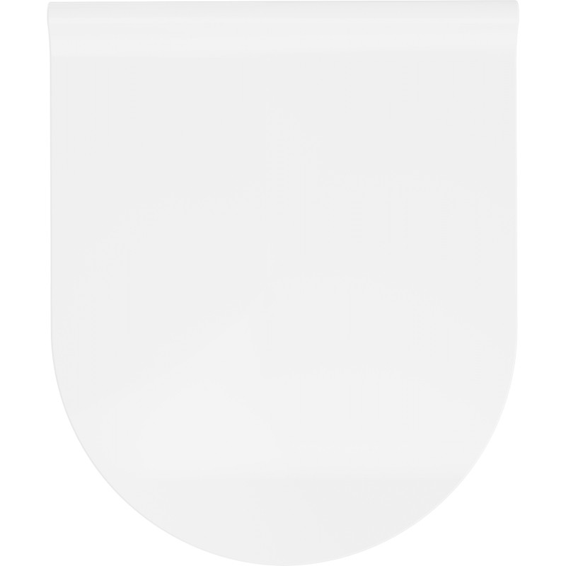 Mexen slow-closing slim toilet seat, duroplast, white gloss - 39050100