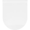 Mexen slow-closing slim toilet seat, duroplast, white gloss - 39050100