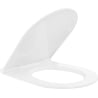 Mexen slim soft-close toilet seat, duroplast, glossy white - 39050100