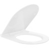Mexen slow-closing slim toilet seat, duroplast, white gloss - 39050100