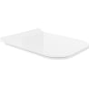 Mexen slow-closing slim toilet seat, duroplast, white gloss - 39070100