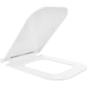 Mexen soft close toilet seat, Thermosetting polymer, White - 39070100