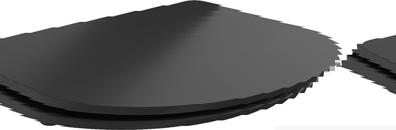 Mexen soft-close slim seat, duroplast, black matte - 39224085