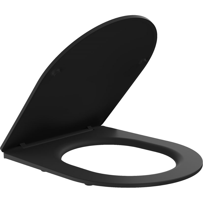 Mexen Slim Soft-Close Seat, Duroplast, Black Matte - 39224085