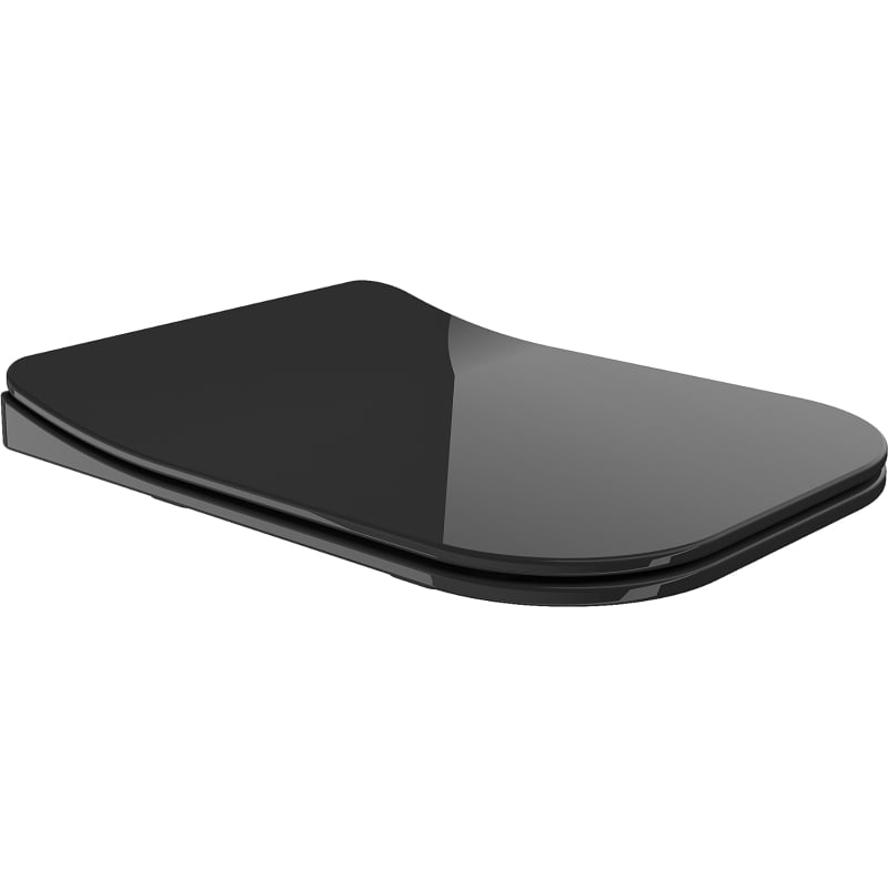 Mexen Teo slow-close slim seat, duroplast, black gloss - 39851085
